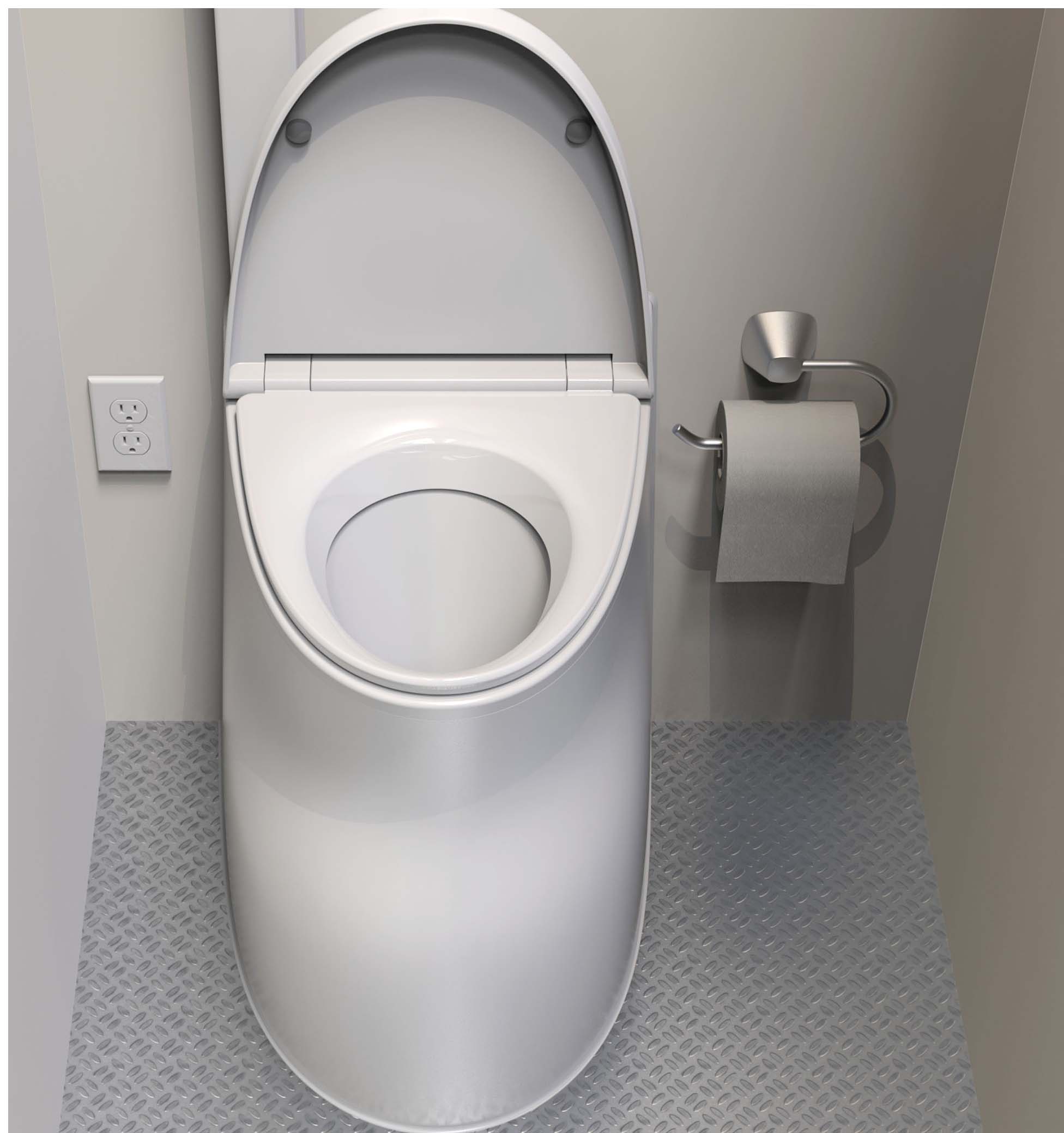 Burning Toilet - Side View